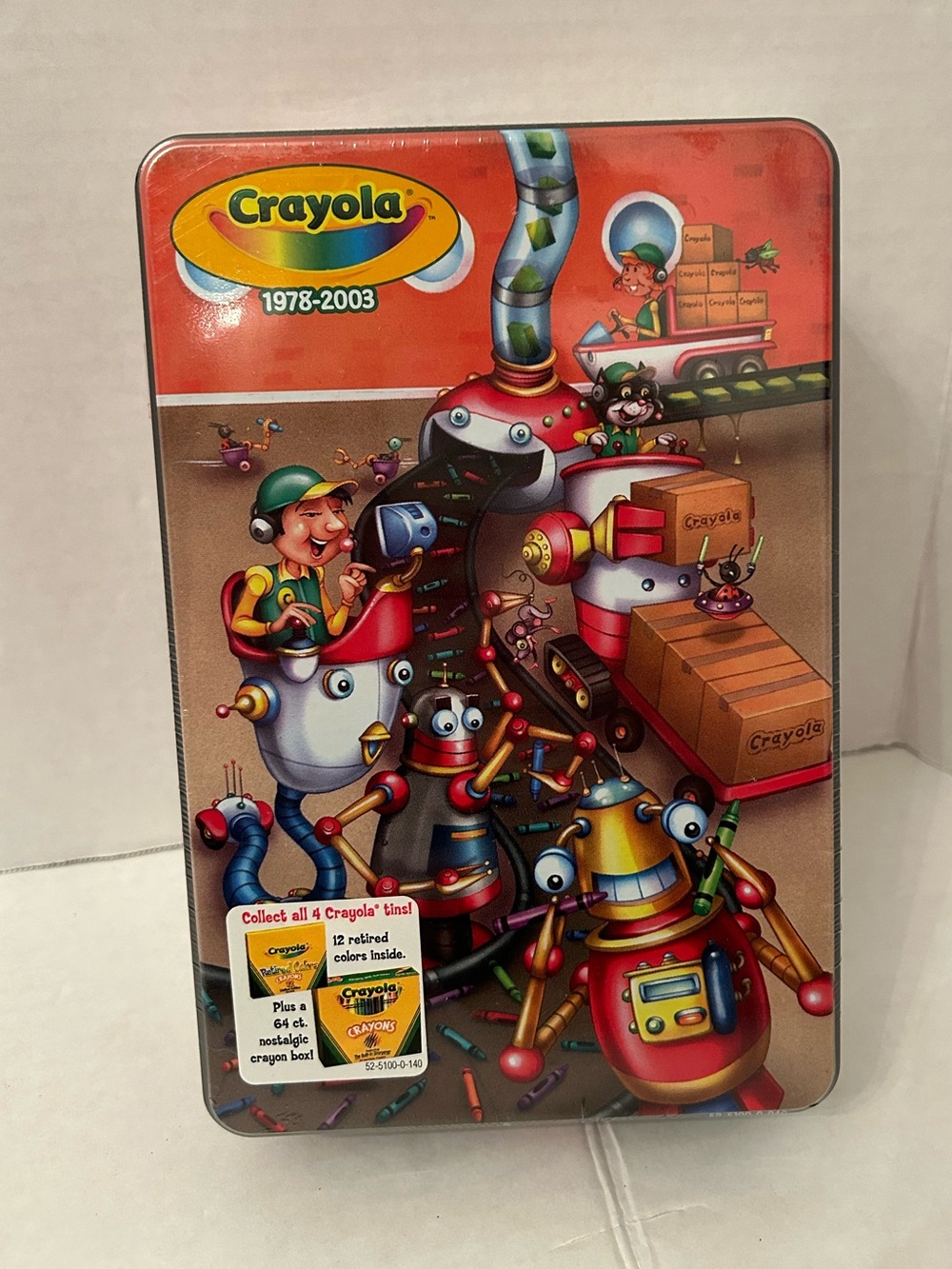 Crayola Tin 1978 - 2003 Limited Edition Collectible Tin 100th
Anniversary 1 of 4